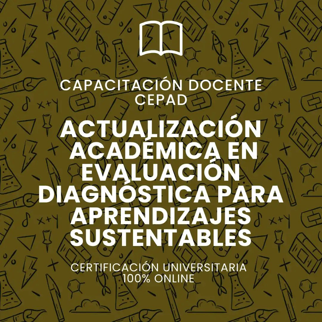 Actualización académica en evaluación diagnóstica para aprendizajes sustentables