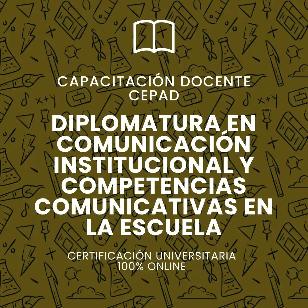 Diplomatura en comunicación institucional y competencias comunicativas en la escuela